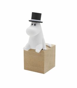 座るムーミン　MOOMIN ムーミンパパ マスコット 奇譚クラブ カプセルトイ 新品 袋未開封 未使用品