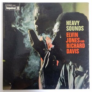 10026096;【US盤/赤黒ラベル/コーティングジャケ/見開き/impluse】Elvin Jones And Richard Davis / Heavy Sounds