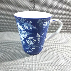 ラルフローレン「カッシー マグカップ 1個」陶器製 花柄 RALPH LAUREN