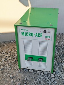 NAS TOA INVERTER MICRO-ACE 3000 ナストーア　ウェルダー エンジン溶接機 インバータ形直流アーク溶接電源　　ISR-3004 