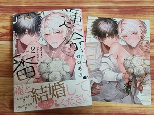 4月新刊BL* 運命すぎてつがえません 2巻 GO毛力 【コミコミ特典4pリーフレット付！】