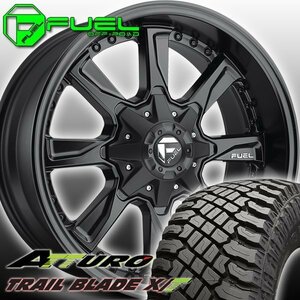 FUEL D604 Hydro サバーバン タイタン アバランチ 20インチタイヤホイールセット ATTURO TRAIL BLADE XT 275/55R20 285/55R20 305/55R20