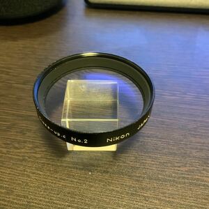 【送料無料】Nikon　ニコン　Close－UP　 クローズアップレンズ　 No2