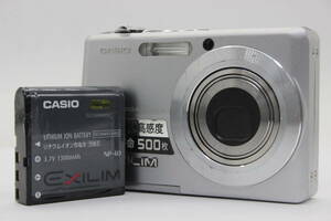 【返品保証】 カシオ Casio Exilim EX-Z500 3x バッテリー付き コンパクトデジタルカメラ v638