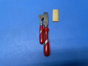 皮裁ちナイフ 15㎜ CLOVER ほか 工具 2点セット　　中古　現状品