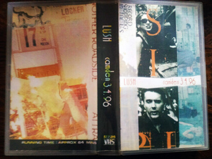 【ビデオテープ】LUSH / Electric Ballroom / Camden / April 3 / 1996 / カムデン / ライブ / VHS
