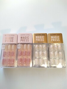 ダッシングディバ　 MAGICPRESS　 付け爪　ネイルチップ　4箱