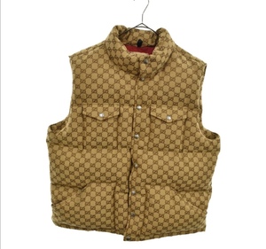 GUCCI 21AW×THE NORTH FACE GG Down Best ノースフェイス GGダウンベスト　XXL 正規品