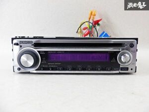 KENWOOD ケンウッド E313S CD プレーヤー レシーバー デッキ 1DIN カーオーディオ 棚C6