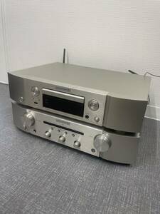 ★【美品】marantz マランツ ND8006 CDプレーヤー PM6006 プリメインアンプ 動作確認済み リモコン 説明書 