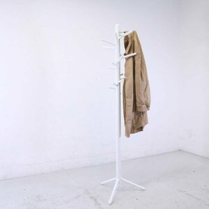 artek アルテック CLOTHES TREE 160 コートハンガー ホワイト アンナ＝マイヤ・ヤーティネン 北欧モダン○802h26