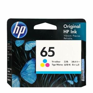 HP65 N9K01AA 純正インクカートリッジ 3色カラー ヒューレット・パッカード 箱なし ENVY 5020 プリンターインク