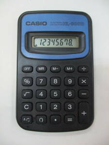 【即決あり】カシオ 電卓 HL-800D CASIO レトロ