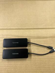 TOSHIBA 　USB-C to HDHI/VGA 　Travel Adapter 　PA5272U-1PRP 　ポート拡張アダプター　２個セット (4)