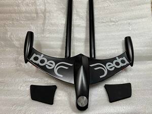 DEDA BANDITO DH AERO カーボン TTバー 400mm(C-C) ステム長:100mm