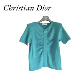 Christian Dior トップス ブラウス レトロ ヴィンテージ グリーン