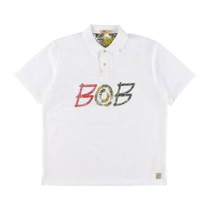 【サイズ選択 L or XL】24SS■定価23100円■BOB SPORT■パッチロゴポロシャツ/ホワイト/白■ボブスポーツ■BOB COMPANY■ボブカンパニー 