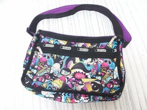 s001 D1 レスポートサック × SWIZZLE LeSportsac ショルダーバッグ 中古 難有り品