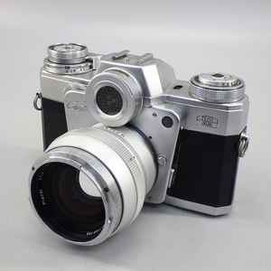 1円〜 ZEISS IKON ツァイスイコン Contarex・Planar F1.4 55mm ※シャッター確認済 現状品 カメラ 334-2629658【O商品】