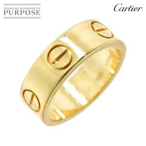 カルティエ Cartier ラブ #46 リング K18 YG イエローゴールド 750 指輪 Love Ring 90226437