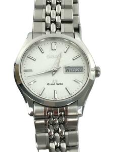 Grand Seiko◆クォーツ腕時計/アナログ/ステンレス/WHT/SLV