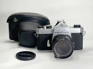 【動作品】ASAHI PENTAX SPOTMATIC/Super-Multi-Cated TAKUMAR 55mm f1.8アサヒペンタックス 一眼レフフィルムカメラ