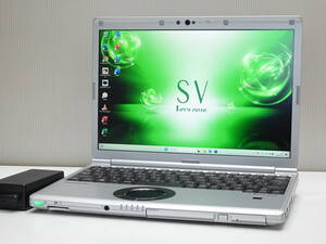 Panasonic CF-SV9 第10世代 Core i5 10210U 16GB SSD256GB Win11 office DVDマルチ 1920x1200 レッツノート バッテリー良好 管DH-513