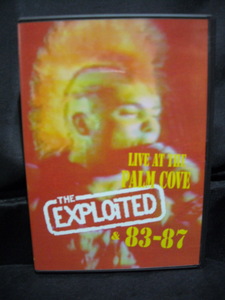輸入盤DVD/EXPLOITEDエクスプロイテッド/LIVE AT THE PALM COVE&83-87/’80年代UKハードコアパンクHARDCORE PUNK/GBHDISCHARGE