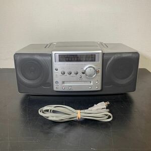 KENWOOD ケンウッド パーソナルステレオシステム ラジカセ グレー CD MD FM MDX-L1