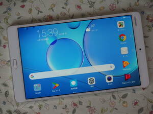 ☆彡 超美品　Huawei　8.4型 タブレット　MediaPad M3　BTV-W09　シルバー【Wi-Fi】