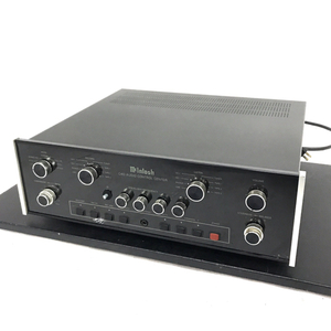 1円 McIntosh C40 プリアンプ オーディオコントロールセンター 通電確認済み オーディオ機器