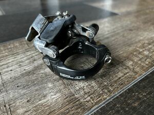 ☆SHIMANO シマノ ☆DEORE ディオーレ LX FD-M567 ☆TOP ROUTE 上引き ★Φ34.9 ★RARE OLD VINTAGE部品多数出品中 LX XTR 互換