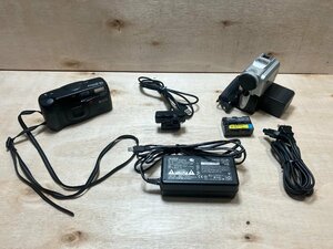 ☆カメラ まとめ RICOH RZ-800 DATE / SONY DCR-PC101 / ELECOM UCAM-C750FBBK ジャンク品 1.55kg☆