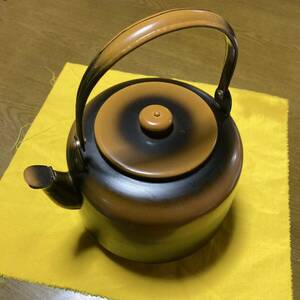 乃水注 口蓋付やかん 茶器 薬缶 