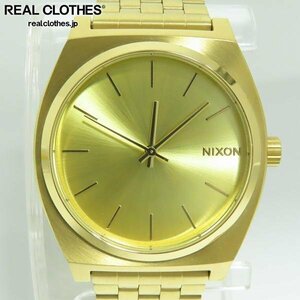 NIXON/ニクソン THE TIME TELLER/タイムテラー 腕時計 ゴールド【動作未確認】 /000