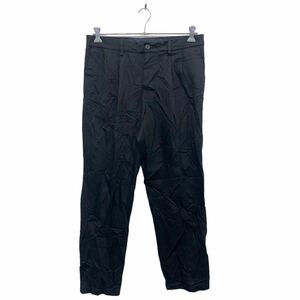 DOCKERS チノパンツ W34 ドッカーズ クラシックフィット タック入り ブラック 古着卸 アメリカ仕入 2402-184