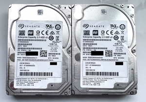 動作確認済 中古 HDD Seagate 2.5インチ SATA 4TB(2TB×HDD2本) ST2000NX0253 Crystal Disk Info 正常 フォーマット済 ハードディスク