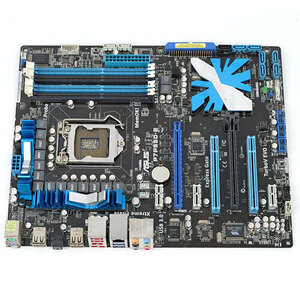 【中古】ASUS製 ATXマザーボード P7P55D-E LGA1156 訳あり [管理:1050015551]