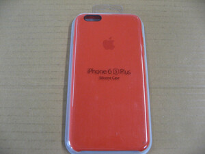 Apple(アップル) 【純正】 iPhone 6s Plus／6 Plus用　シリコーンケース　オレンジ　MKXQ2FEA