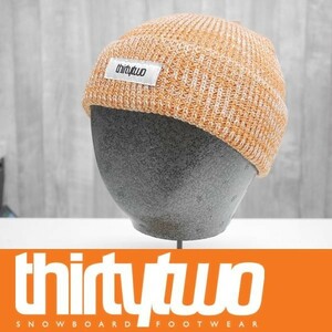 【新品:送料無料】22 ThirtyTwo PATCH BEANIE - ORANGE スノーボード ビーニー ニット帽