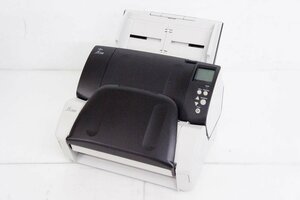 4 FUJITSU 富士通 Image Scanner fi-7160B fi-718PR付 A4高速スキャナー 読み取り枚数5996 インク残量98％