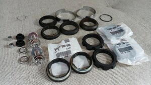 ホンダ純正　旧車　CB系パーツ　前周り新品　中古CB250T　CB350F　CB450F　CB500F　CB550F　CB750Kスペア　ストック　予備　画像で判断