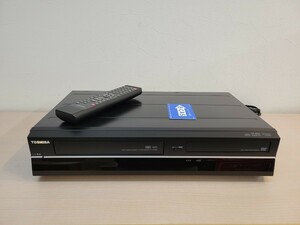 VHS難あり 東芝 TOSHIBA D-VDR9K 地上デジタルチューナー内蔵　VTR一体型DVDレコーダー　ビデオデッキ