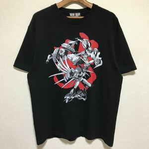 [即決古着]墓場の画廊/ゲッターロボ アーク/ゲッターアーク・キリク・カーンTシャツ(アニメ版)/ブラック/XLサイズ