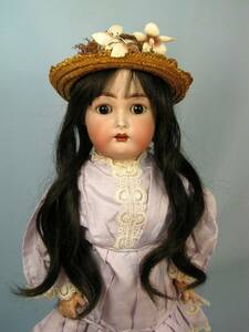 Antique Kammer & Reinhardt Simon & Halbig German Bisque Head Doll 20" So Pretty! 海外 即決