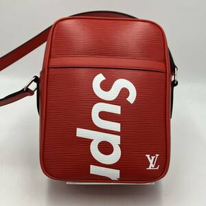 LOUIS VUITTON／エピ ダヌーブPM/SUPREME/レッド/M53417 バッグ