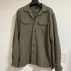 Engineered Garments （エンジニアド ガーメンツ） オープンカラーシャツ サイズS コットン シャツジャケット ネペンテス ニードルス　