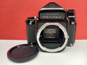 ■防湿庫保管品 PENTAX 6x7 TTL ボディ 動作確認済 シャッターOK 現状品 中判フィルムカメラ ペンタックス