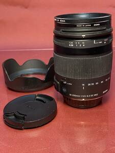 ペンタックス用　SIGMA　18-200ｍｍ　１：３．５－６．３ＤＣ　送料無料