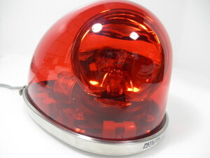 PATLITE パトライト 赤色回転灯 マグネットタイプ HKFM-101 赤色 サイレンアンプと共に 覆面 パトカー 仕様に 12V シガータイプ